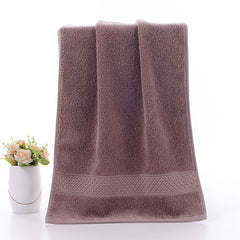 Pure cotton plain towel bath towel