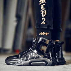 Hip hop shoes nightclub street dance shoes high running shoes