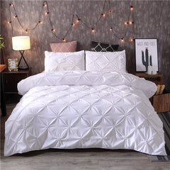 EBay Fern Flower Craft Bedding Three-piece Solid Color Products