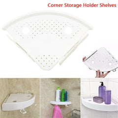 Bathroom Corner Shelf Organizer With Hooks, Easy To Install