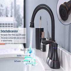 2 Handles 4-inch Oil Wiped Bronze Bathroom Faucet, Banned From Amazon Platform, Unable To Ship On Weekends