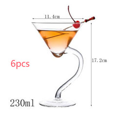 Creative Glass Cocktail Glass