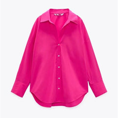 Urban Casual Multi-color Poplin Shirt