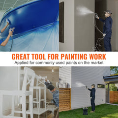 Spray Paint Pressure Pot Tank,  70PSI Max Air Paint Pressure Pot, Metal Rack And Leak Repair Sealant For Industry Home Decor Architecture Construction Automotive Painting
