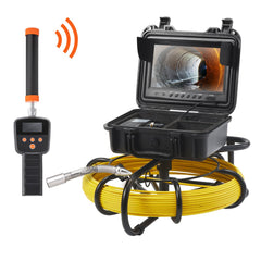 Pipeline Inspection Camera With DVR Function, IP68 Camera With 12 Adjustable LEDs, A 16 GB SD Card For Sewer Line, Home, Duct Drain Pipe Plumbing