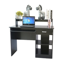 110X50X94cm One Draw, Two Tiers With Keyboard Rack Computer Desk
