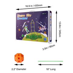VEVOR Tent Fort Building Kit For Kids Glow In The Dark STEM Construction Toy 85P