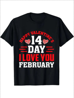Love Valentine'S Day T-Shirt,   Couple T-Shirt, Couple Christmas, Fashion Casual T-Shirt, Short-Sleeved T-Shirt