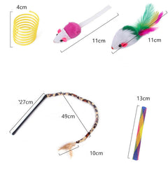 Cat Toy Set Funny Cat Assembled Toys Cat Tunnel Cat Tunnel Pet Supplies