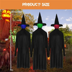 Halloween Black Witches With Change Colors