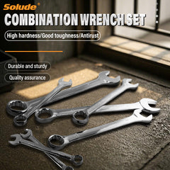 18 Piece Open-end Wrench Set --6-24mm