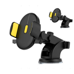Car Phone Holder Long Rod Telescopic Car Dashboard Suction Cup Type