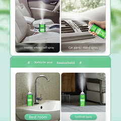 Two Bottles Of Value-for-money Dual-purpose Car Deodorant For Household Cars To Remove Odors And Fragrance For Air Conditioning And Air Fresheners