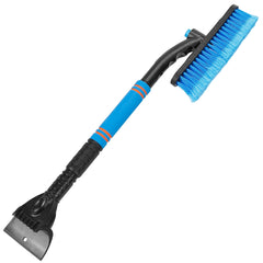 3 Color Options -- 1Pc 3 In 1 Windshield Ice Scraper Extendable Car Snow Removal Tool Telescoping Car Broom Snow Shovel Automobile Frost Removal