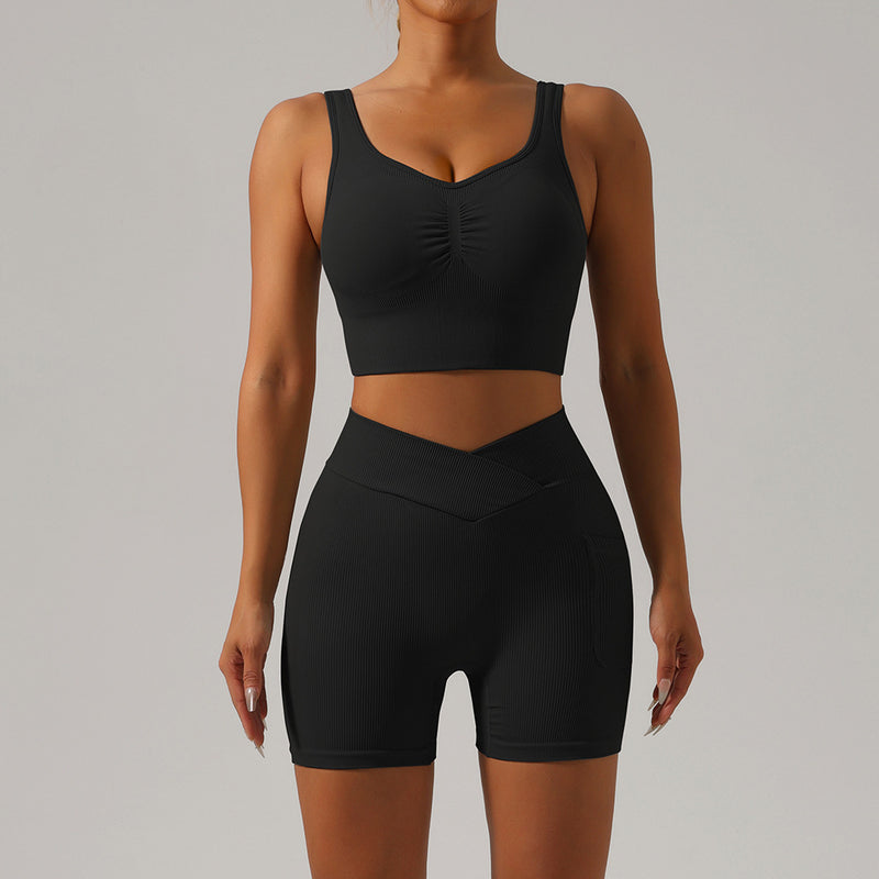 European And American Seamless Yoga Suit For Women