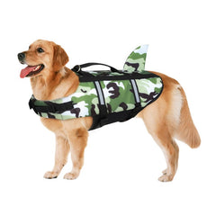 Creative Pet Camouflage Swimming Life Jacket