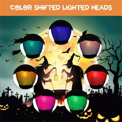 Halloween Black Witches With Change Colors