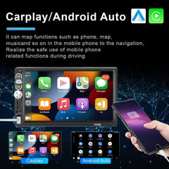 7-inch Single-din Car Stereo, Single-din Car Radio And MP5 Player Supporting Carplay Android Auto