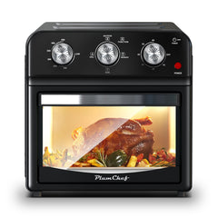 12.5 Qt Air Fryer With Advanced Multi-Function Cooking Grill, Air Fry, Defrost, Bake, Presets For French Fries, Pizza, Chicken, Fish, And Toast, Dual Knob Control
