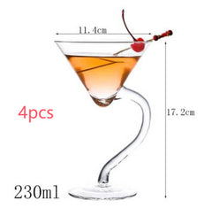 Creative Glass Cocktail Glass