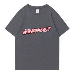 Printed Cotton Short-sleeved Men's T-shirt Top
