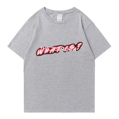 Printed Cotton Short-sleeved Men's T-shirt Top