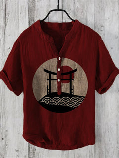 Men's Digital Printing Casual Fashion Personality Shirt