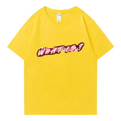 Printed Cotton Short-sleeved Men's T-shirt Top