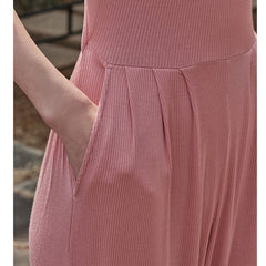Sling Vest Type Step-on Pilates Jumpsuit