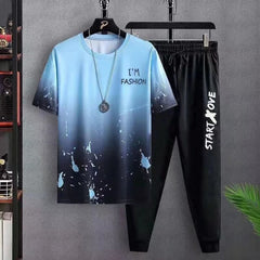 Summer Thin Short-sleeved Trousers Sports Suit