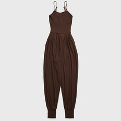 Sling Vest Type Step-on Pilates Jumpsuit
