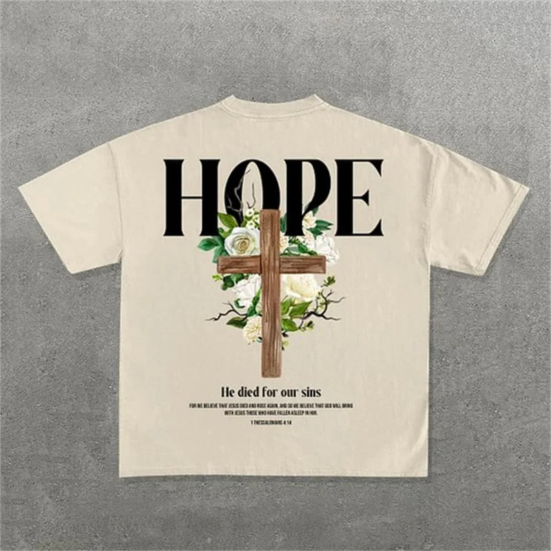 Men's Printed Short-sleeved T-shirt