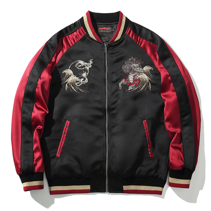 Work Embroidery KIRIN Jacket Men's And Women's Coats