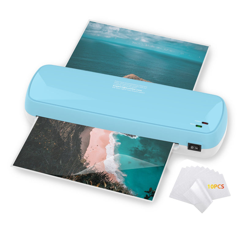 Suntiko Laminator Machine With 10 Sheets,Fast Warm  Up For A4,A5,A6 Documents Photos Office, School, Home Use ,Teacher Supplies  Organization Essentials