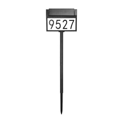 Solar House Numbers Waterproof LED Address Signs Stable For Home Yard Street