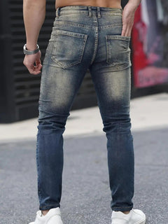 Men's Fashion Ripped Cool High Street Jeans