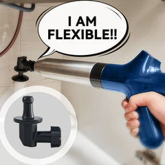 High Pressure Air Toilet Unclogged For Toilets, Bathroom Floors, Sinks, And Pipe Blockages