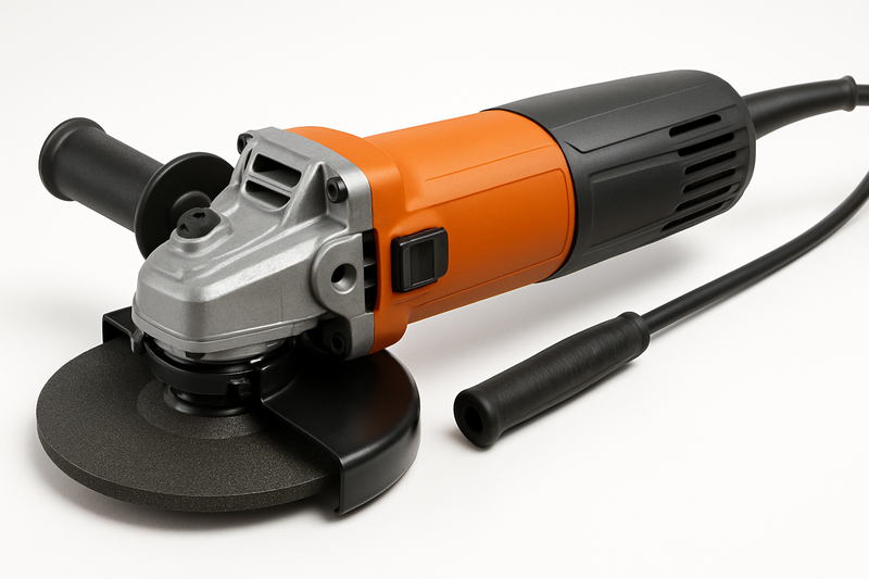 angle grinder orange-and-black-color-no-words-on-image no case