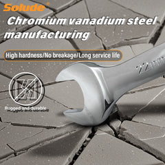 18 Piece Open-end Wrench Set --6-24mm