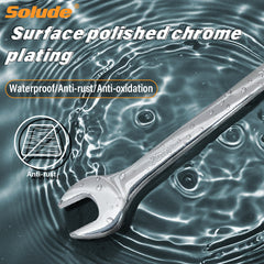 18 Piece Open-end Wrench Set --6-24mm