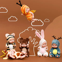 6pcs Princess Doll Gift Box, Perfect Birthday And Holiday Gift, Christmas , Halloween Gift For Girls