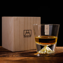 Household Compact Japanese Mount Whiskey Glass