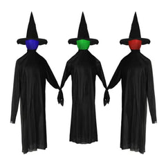 Halloween Black Witches With Change Colors