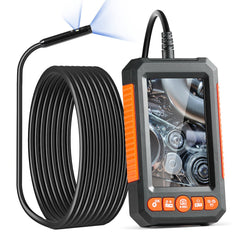 Endoscope Camera With Lights Dual Lens Borescope 16.4FT Cable 4.3Screen