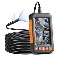 Endoscope Camera With Lights Dual Lens Borescope 16.4FT Cable 4.3Screen