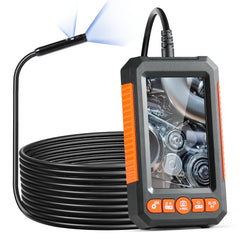 Endoscope Camera With Lights Dual Lens Borescope 16.4FT Cable 4.3Screen