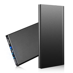 20000mAh Power Bank Ultra-thin External Battery Pack Phone Charger Dual USB Port