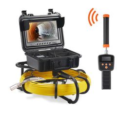 Pipeline Inspection Camera With DVR Function, IP68 Camera With 12 Adjustable LEDs, A 16 GB SD Card For Sewer Line, Home, Duct Drain Pipe Plumbing