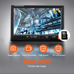 Pipeline Inspection Camera With DVR Function, IP68 Camera With 12 Adjustable LEDs, A 16 GB SD Card For Sewer Line, Home, Duct Drain Pipe Plumbing