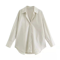 Urban Casual Multi-color Poplin Shirt